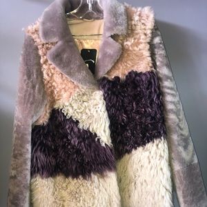 Sheepskin coat